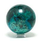 Chrysocolla with Malachite Polished Sphere from Peru | Venusrox