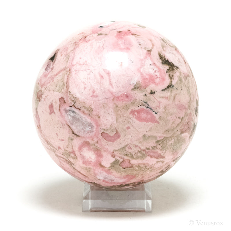 Rhodonite Polished Sphere from Peru | Venusrox