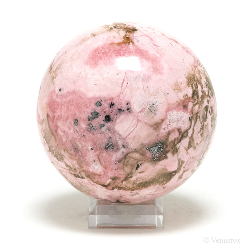 Rhodonite Polished Sphere from Peru | Venusrox