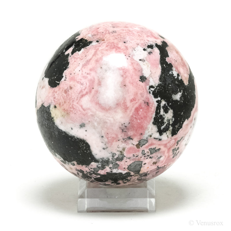 Rhodonite Polished Sphere from Peru | Venusrox