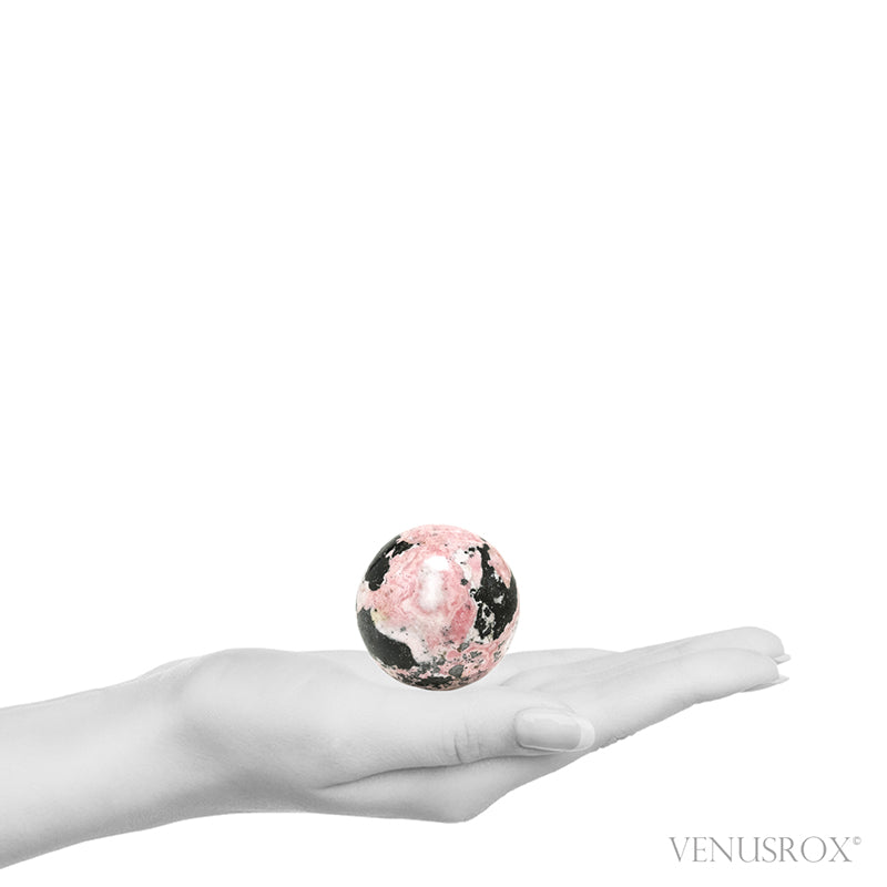 Rhodonite Polished Sphere from Peru | Venusrox