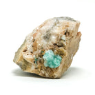 Rosasite with Selenite on Dolomite Natural Cluster from the Zellidja Mine, Bou Beker, Touissit-Bou Beker mining district, Jerada Province, Oriental Region, Morocco | Venusrox