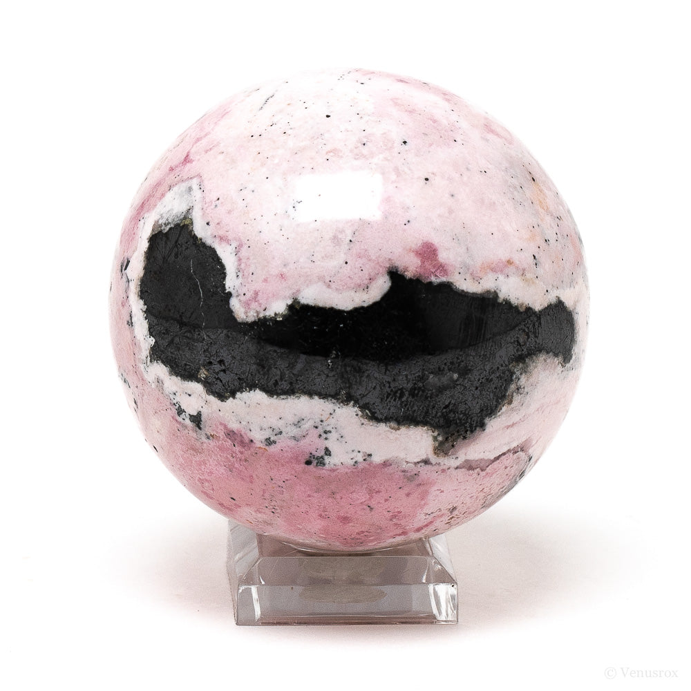 Rhodonite Polished Sphere from Peru | Venusrox