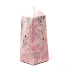 Rhodonite with Quartz Polished Point from Peru | Venusrox