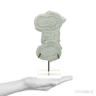 Fairy Stone Natural Crystal from Abitibi, Quebec, Canada mounted on a bespoke stand | Venusrox