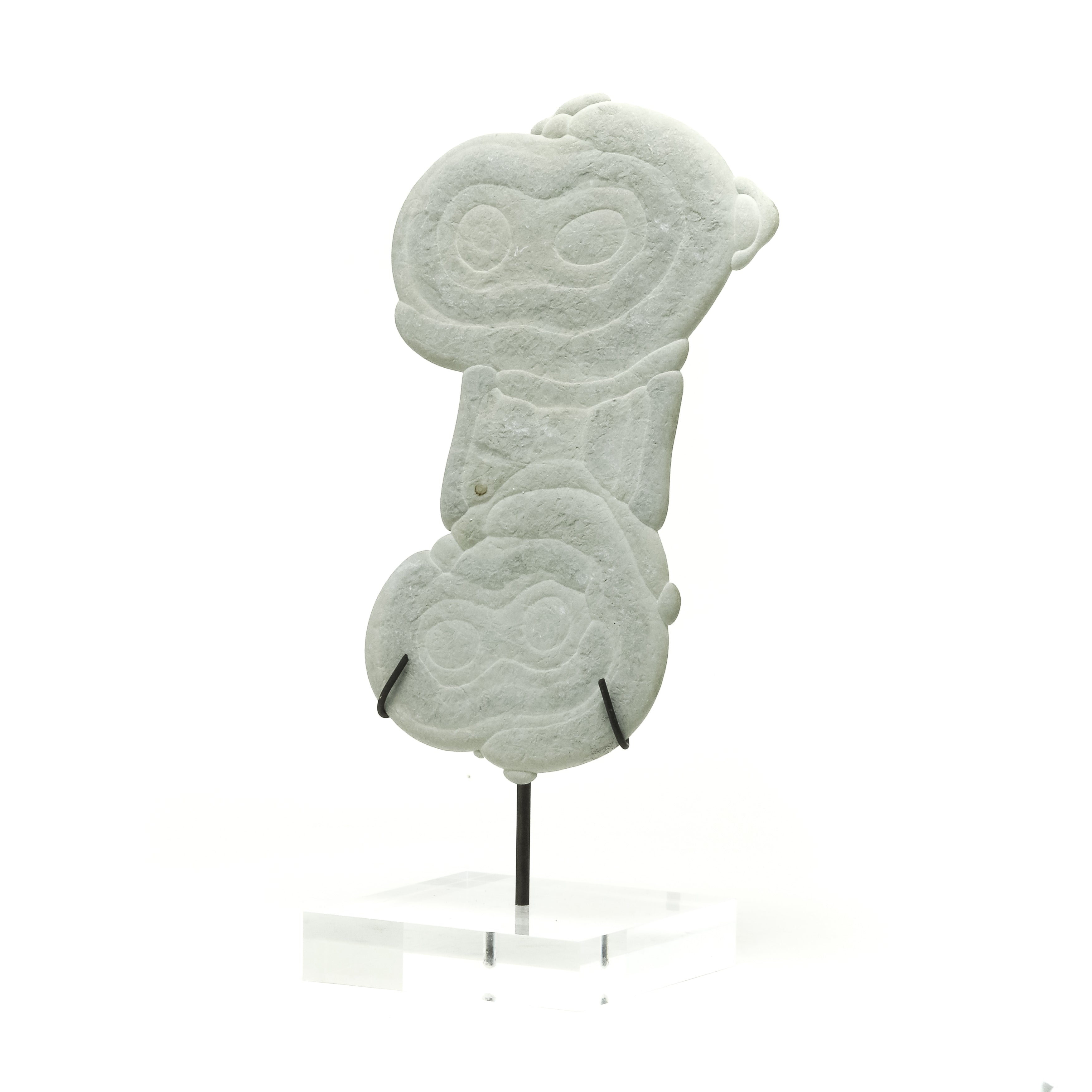 Fairy Stone Natural Crystal from Abitibi, Quebec, Canada mounted on a bespoke stand | Venusrox