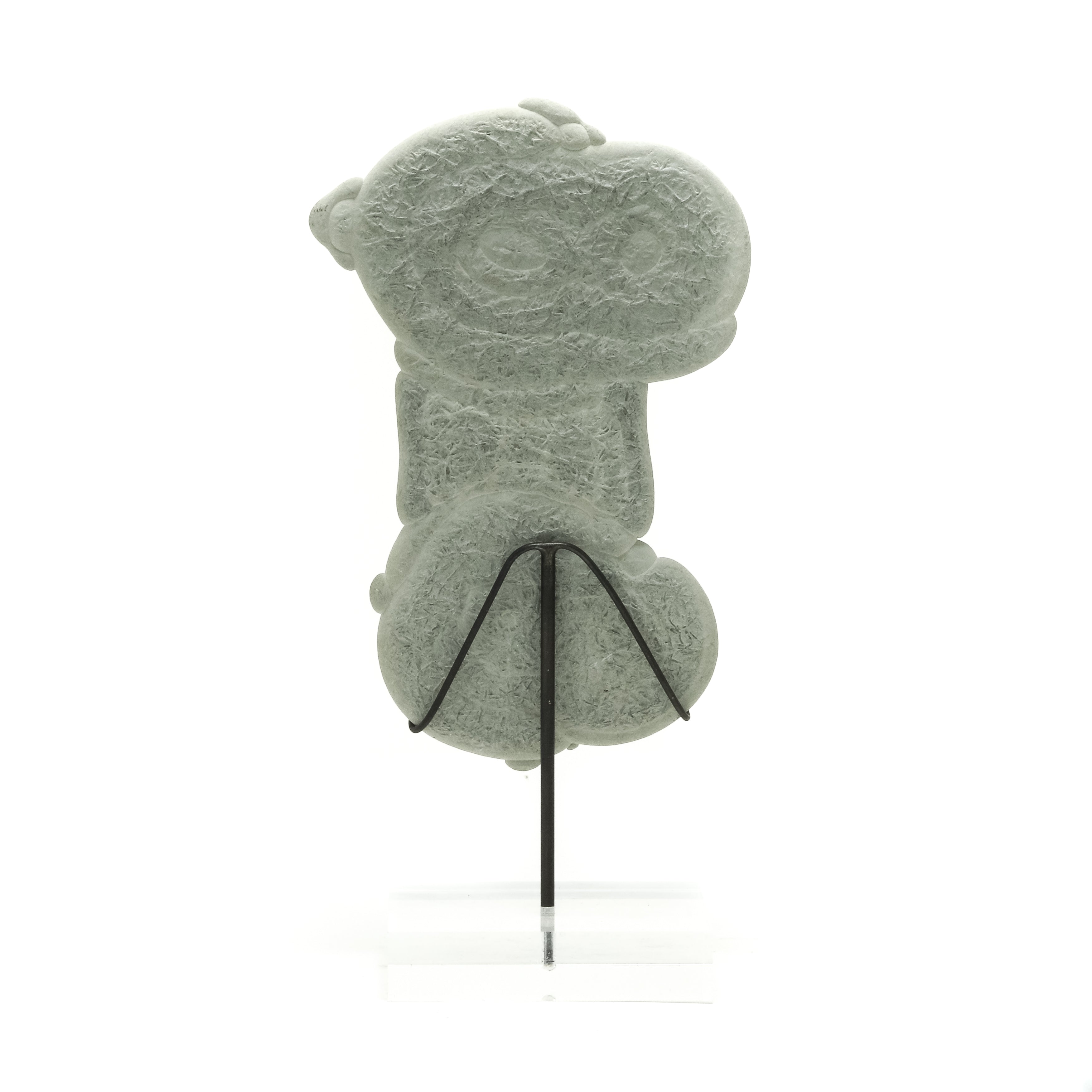 Fairy Stone Natural Crystal from Abitibi, Quebec, Canada mounted on a bespoke stand | Venusrox