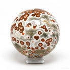 Ocean Jasper Part Polished/Part Natural Sphere from Madagascar | Venusrox