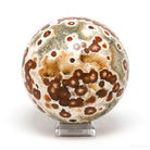 Ocean Jasper Part Polished/Part Natural Sphere from Madagascar | Venusrox