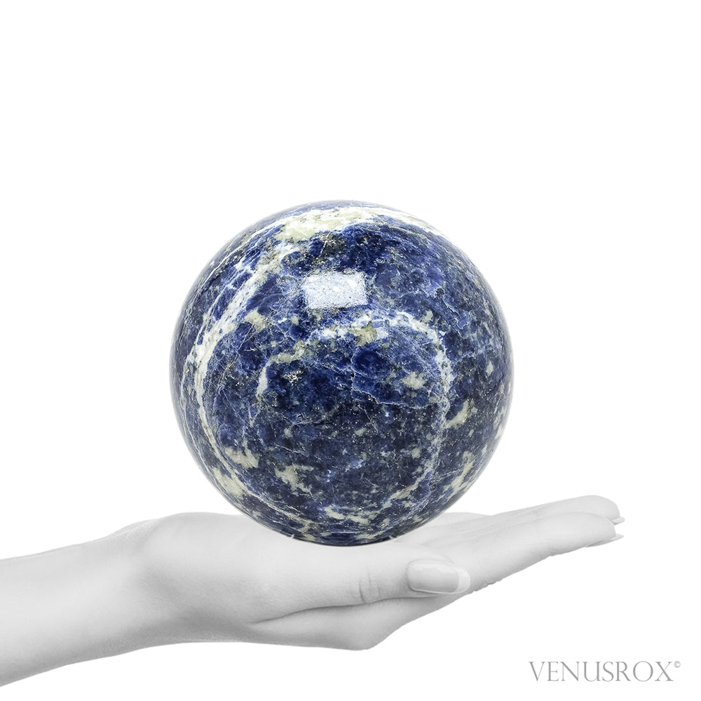 Sodalite Polished Sphere from Brazil | Venusrox