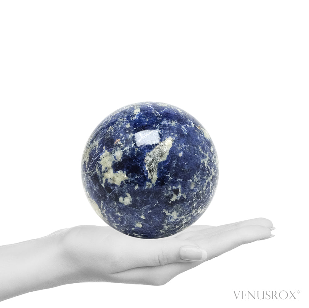Sodalite Polished Sphere from Brazil | Venusrox