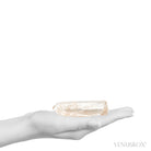 Lemurian Quartz with Hematite Part Polished/Part Natural Point from Brazil | Venusrox
