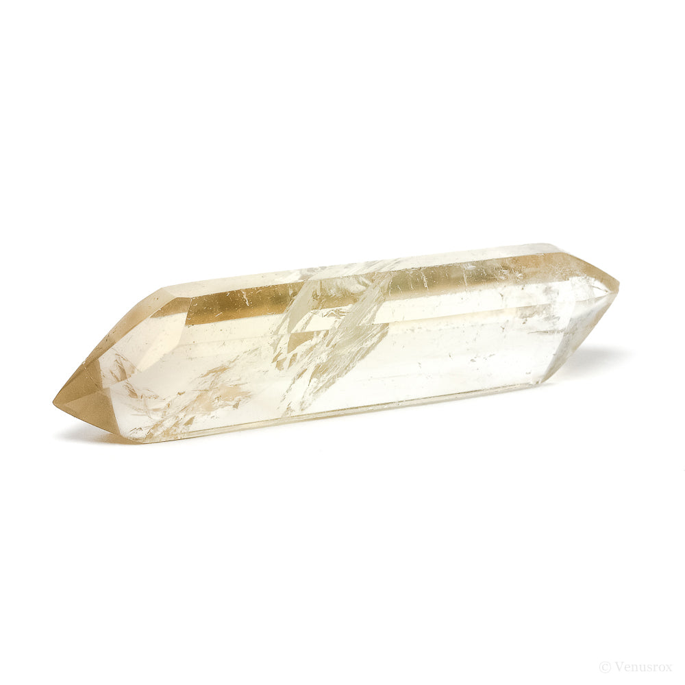 Natural Citrine Double Terminated Polished Point from Shaba, Zaire | Venusrox