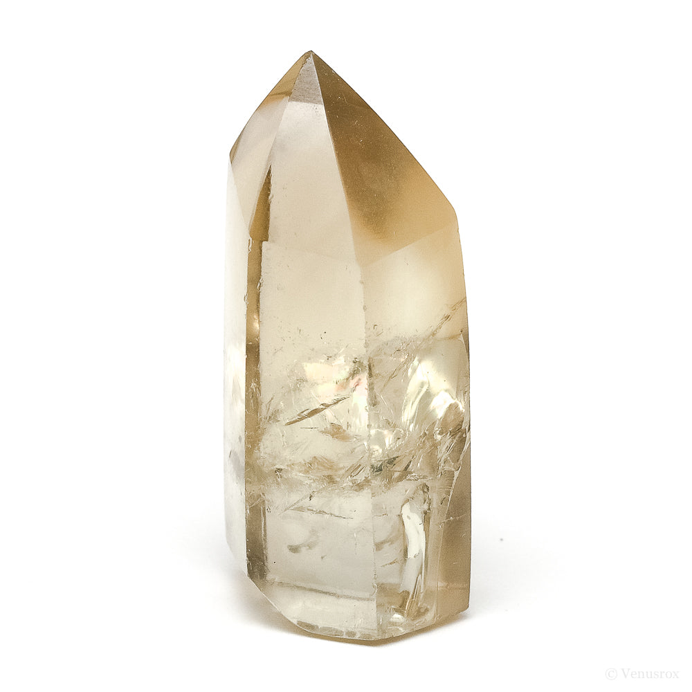 Natural Citrine Polished Point from Shaba, Zaire | Venusrox