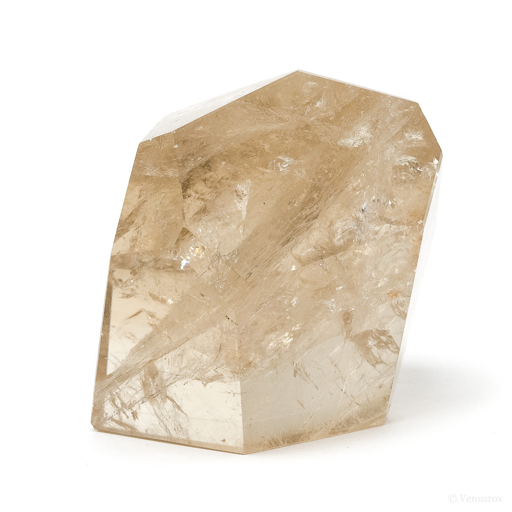 Natural Citrine Polished Crystal from Brazil | Venusrox