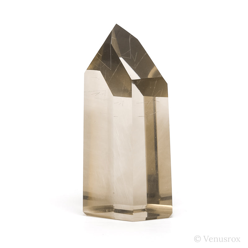 Smoky Phantom Quartz Polished Point from Brazil | Venusrox
