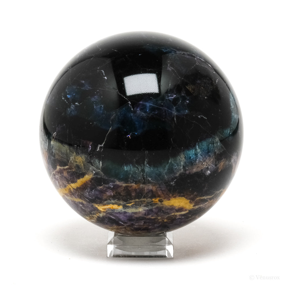 Fluorite Polished Sphere from Russia | Venusrox