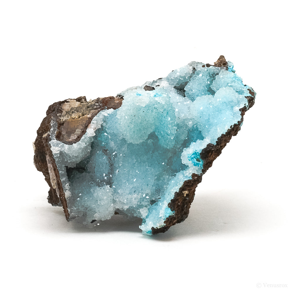 Chrysocolla with Malachite, Clear Quartz & Matrix Natural Crystal from the Tenke-Fungurume Area, Lualaba, Democratic Republic of the Congo | Venusrox