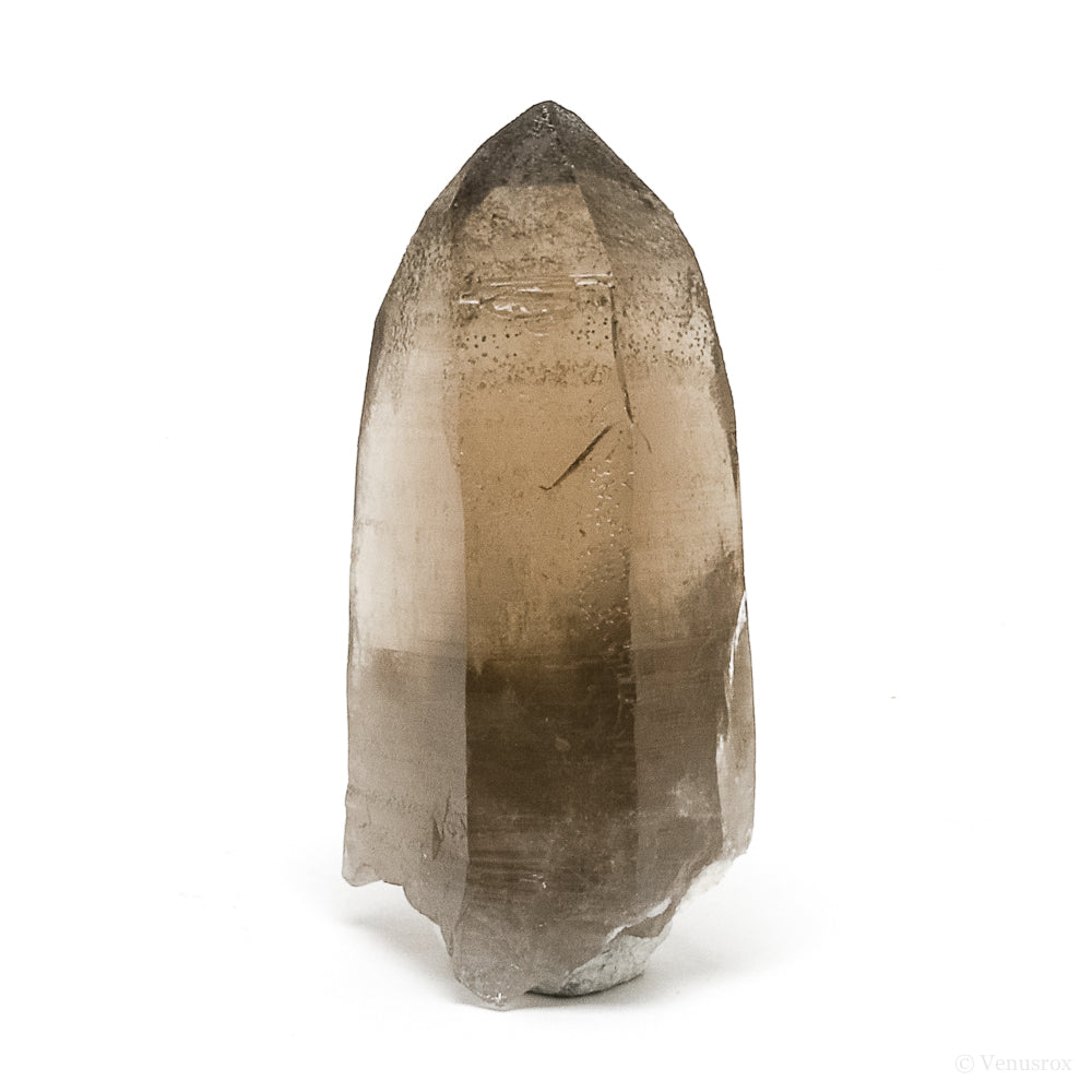 Smoky Quartz with Feldspar Natural Point from Mount Malosa, Zomba District, Malawi | Venusrox