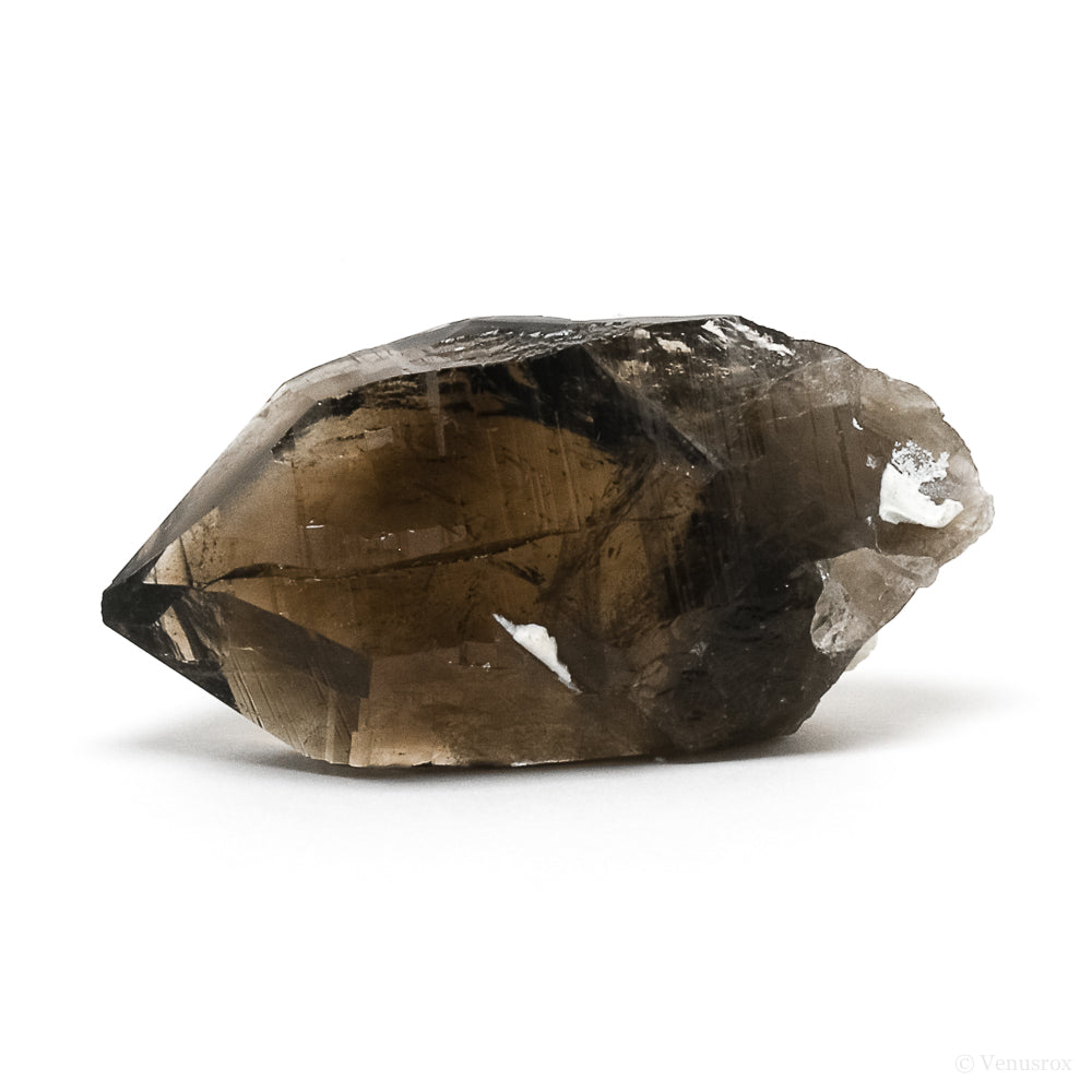 Smoky Quartz with Feldspar Natural Point from Mount Malosa, Zomba District, Malawi | Venusrox
