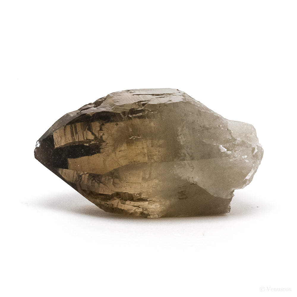 Smoky Quartz with Feldspar Natural Point from Mount Malosa, Zomba District, Malawi | Venusrox