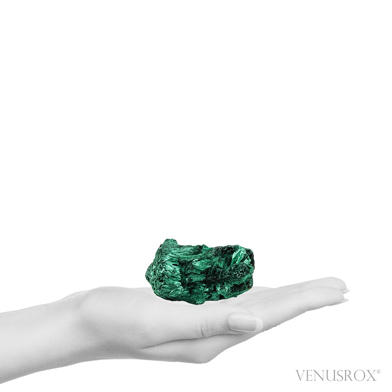 Fibrous Malachite Natural Crystal from the Luishia Mine, Katanga Province, Democratic Republic of Congo | Venusrox