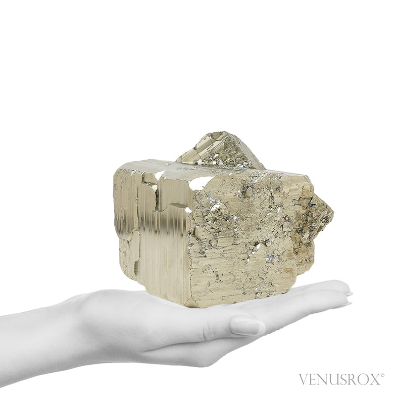 Pyrite Natural Cluster from the Huanzala Mine, Huallanca District, Huánuco Department, Peru | Venusrox