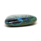Azurite and Malachite in Matrix Polished Crystal from Huancavelica, Peru | Venusrox