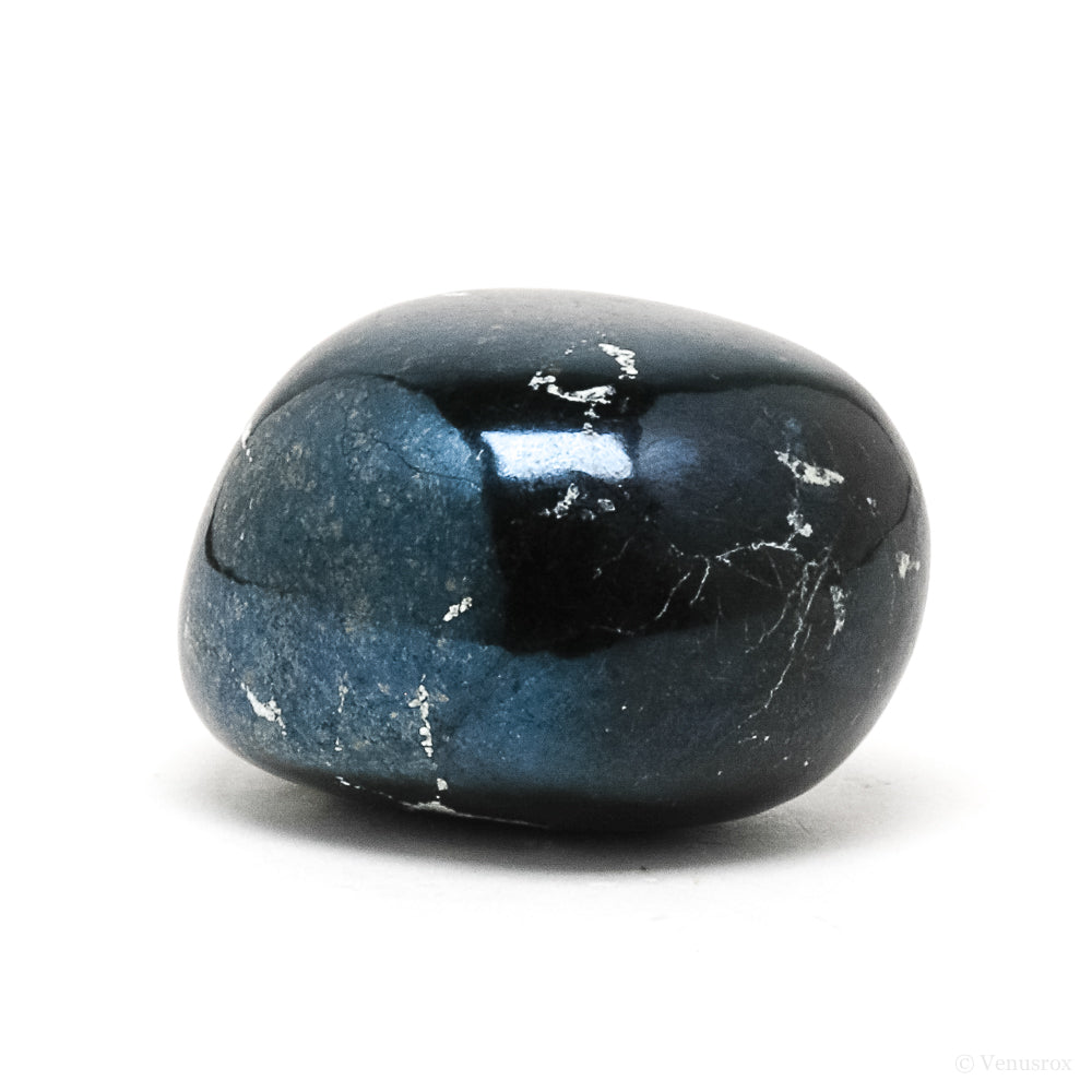 Covellite with Pyrite Polished Crystal from Peru | Venusrox
