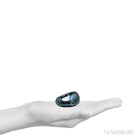 Covellite with Pyrite Polished Crystal from Peru | Venusrox