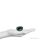 Covellite with Pyrite Polished Crystal from Peru | Venusrox