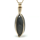 Grey Moonstone Polished Sphere Pendant from India | Venusrox