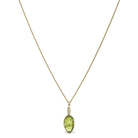 Peridot Polished Sphere Pendant from the Kaghan Valley, Pakistan | Venusrox