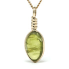 Peridot Polished Sphere Pendant from the Kaghan Valley, Pakistan | Venusrox