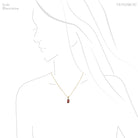 Rubellite (Red Tourmaline) Natural Crystal Pendant from the Cruzeiro Mine, Minas Gerais, Brazil | Venusrox