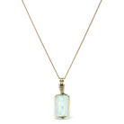 Aquamarine Polished Crystal Pendant from Russia | Venusrox