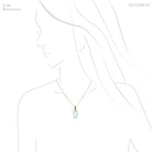 Aquamarine Polished Crystal Pendant from Russia | Venusrox