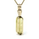 Heliodor Polished Crystal Pendant from Ukraine | Venusrox