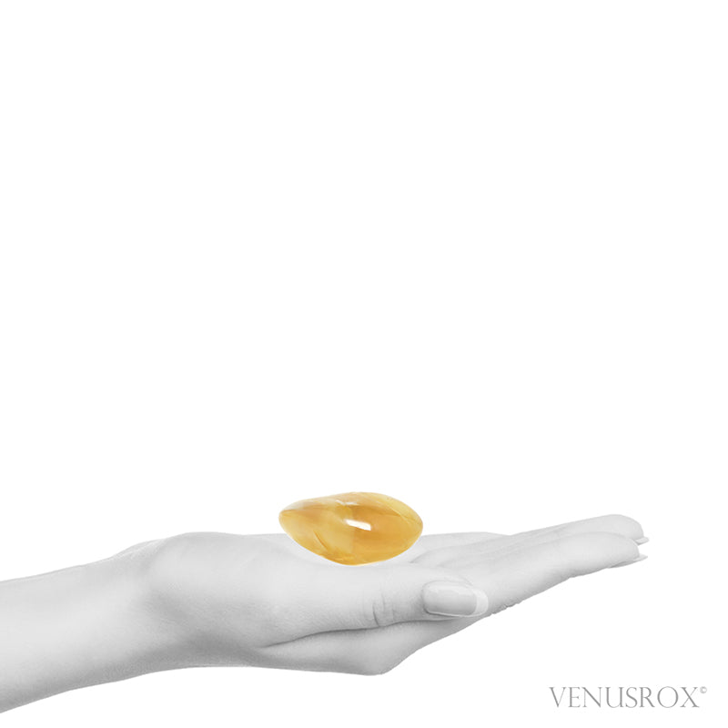 Golden Quartz Polished Crystal from Brazil | Venusrox