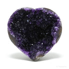 Amethyst with Agate Polished/Natural Heart from Uruguay | Venusrox