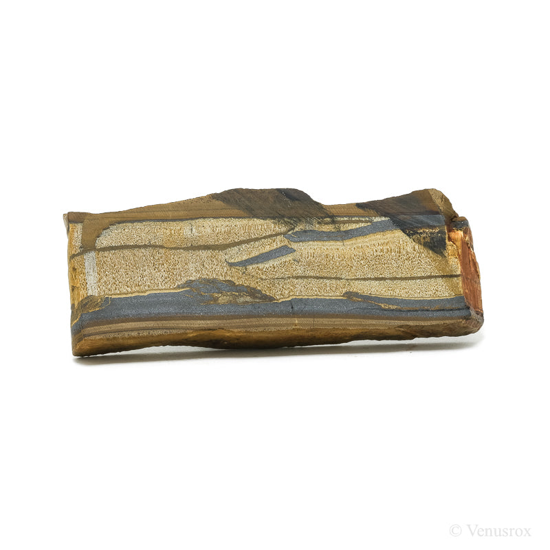 Tigers Eye with Hematite Part Polished/Part Natural Crystal from South Africa | Venusrox