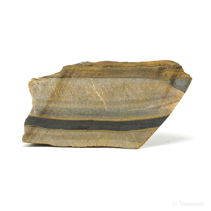 Tigers Eye with Hematite Part Polished/Part Natural Crystal from South Africa | Venusrox