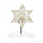 Smoky Quartz Polished Star from Minas Gerais, Brazil, mounted on a bespoke stand | Venusrox