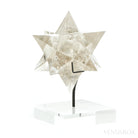 Smoky Quartz Polished Star from Minas Gerais, Brazil, mounted on a bespoke stand | Venusrox