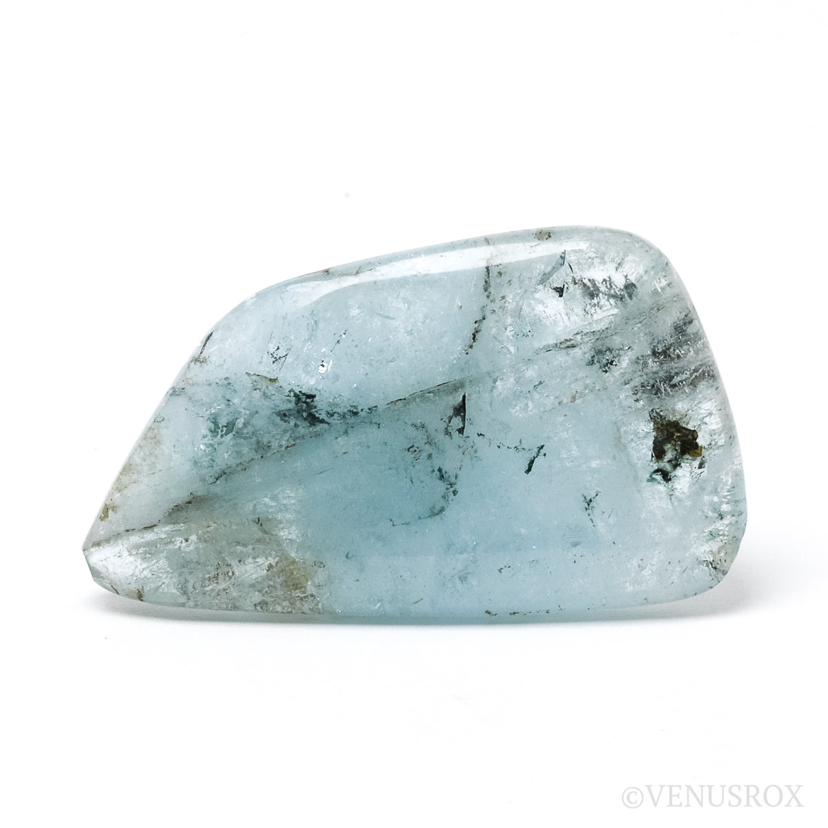 Aquamarine Polished Crystal from Sherlovaya, Baykal Region, Russia | Venusrox