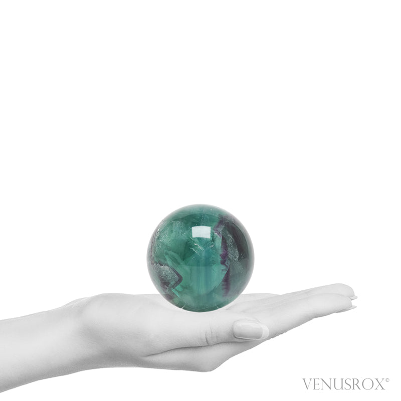 Fluorite Polished Sphere from China | Venusrox