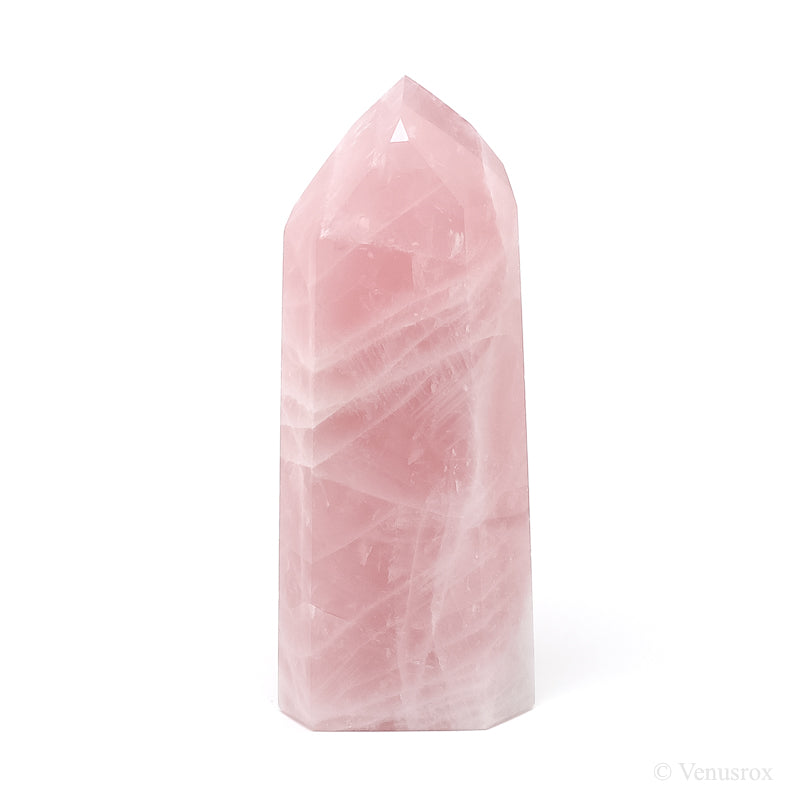 Rose Quartz Polished Point from Brazil | Venusrox