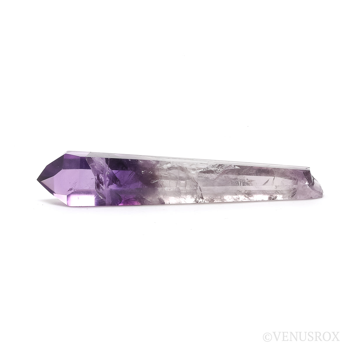Amethyst Phantom Polished/Natural Point from the Quixaba Mine, Bahia, Brazil | Venusrox