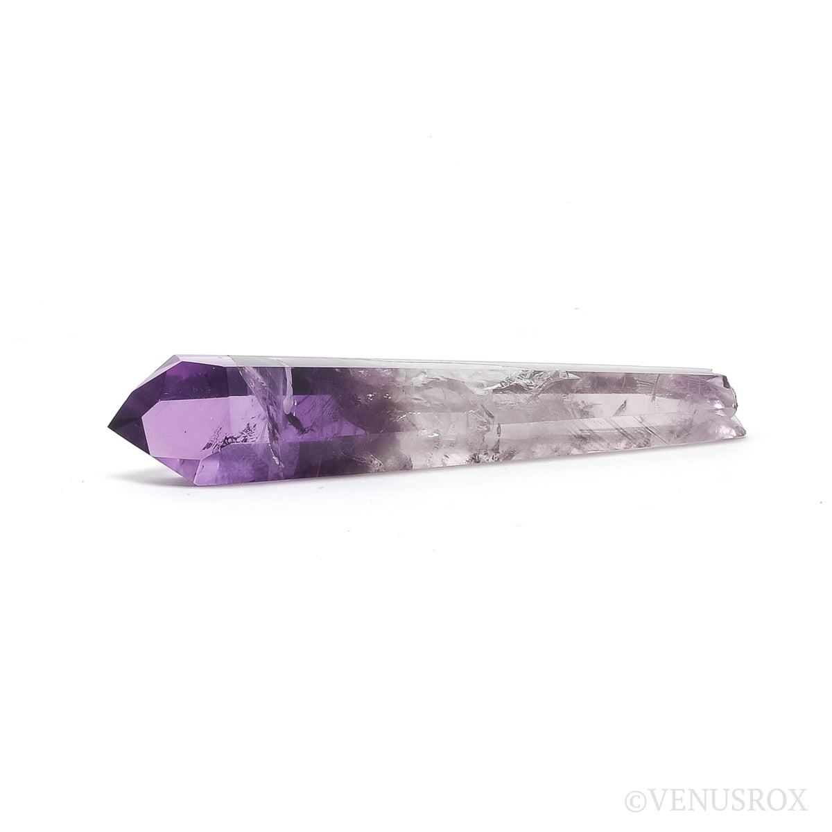 Amethyst Phantom Polished/Natural Point from the Quixaba Mine, Bahia, Brazil | Venusrox