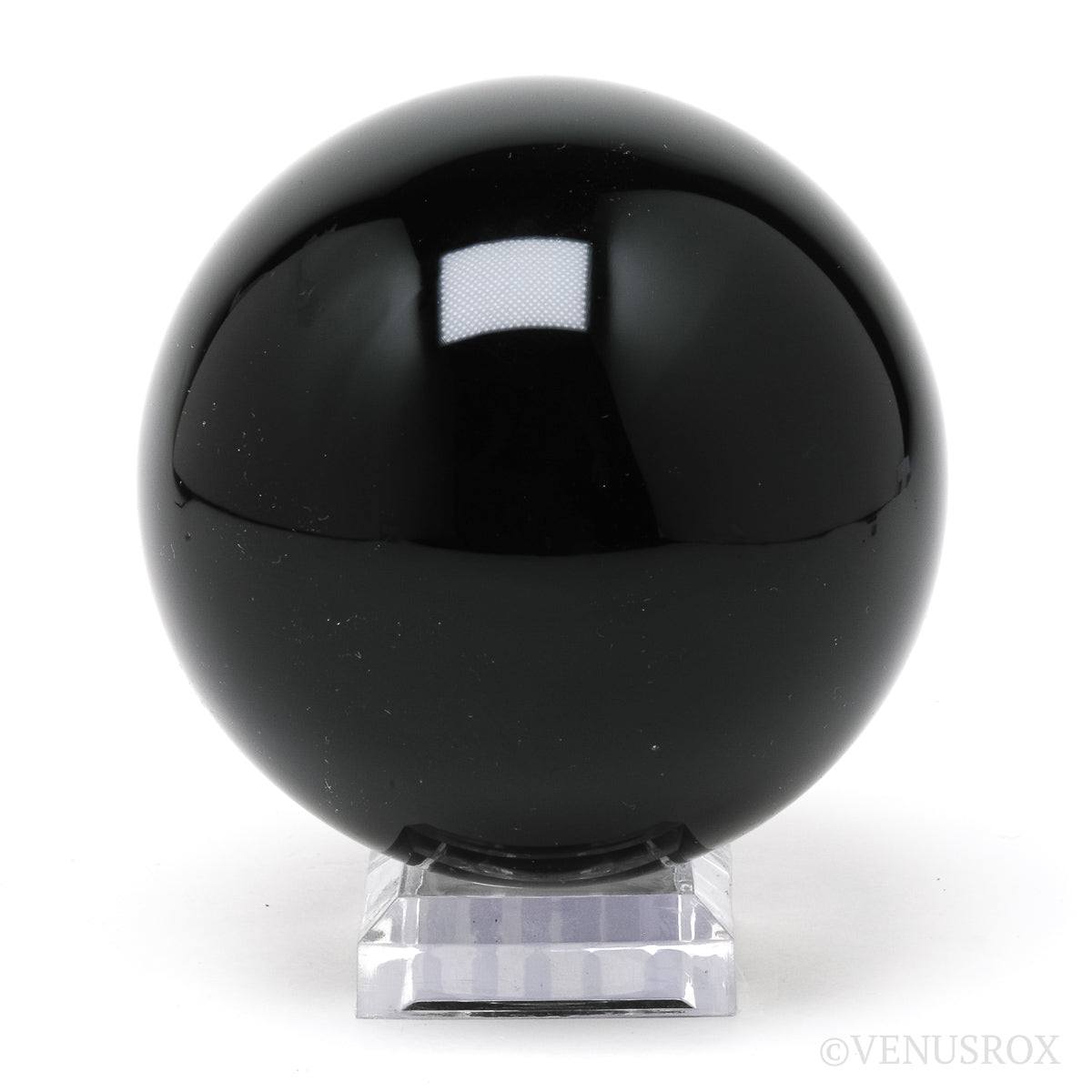 Black Obsidian Polished Sphere from Mexico | Venusrox